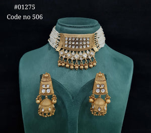Heritage Choker 01275 - KRISHNA'S SWETA JEWELLERY