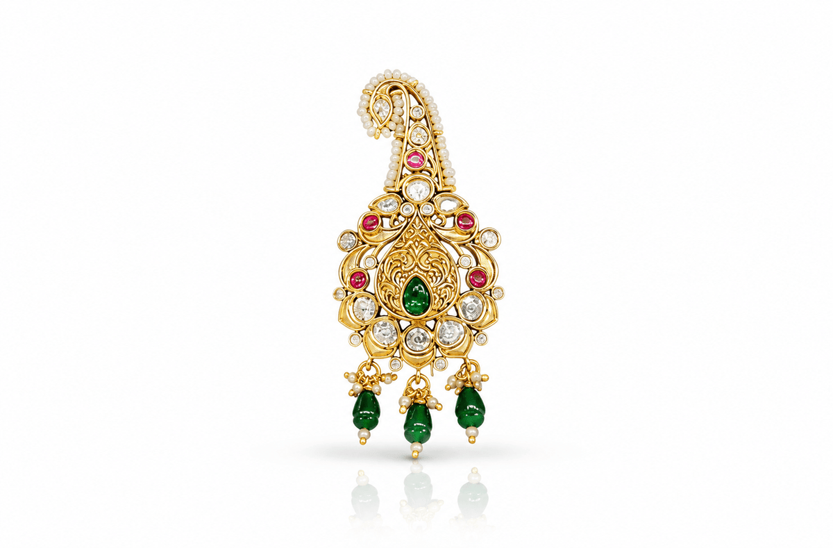 Heritage Kalgi 10578 - KRISHNA'S SWETA JEWELLERY