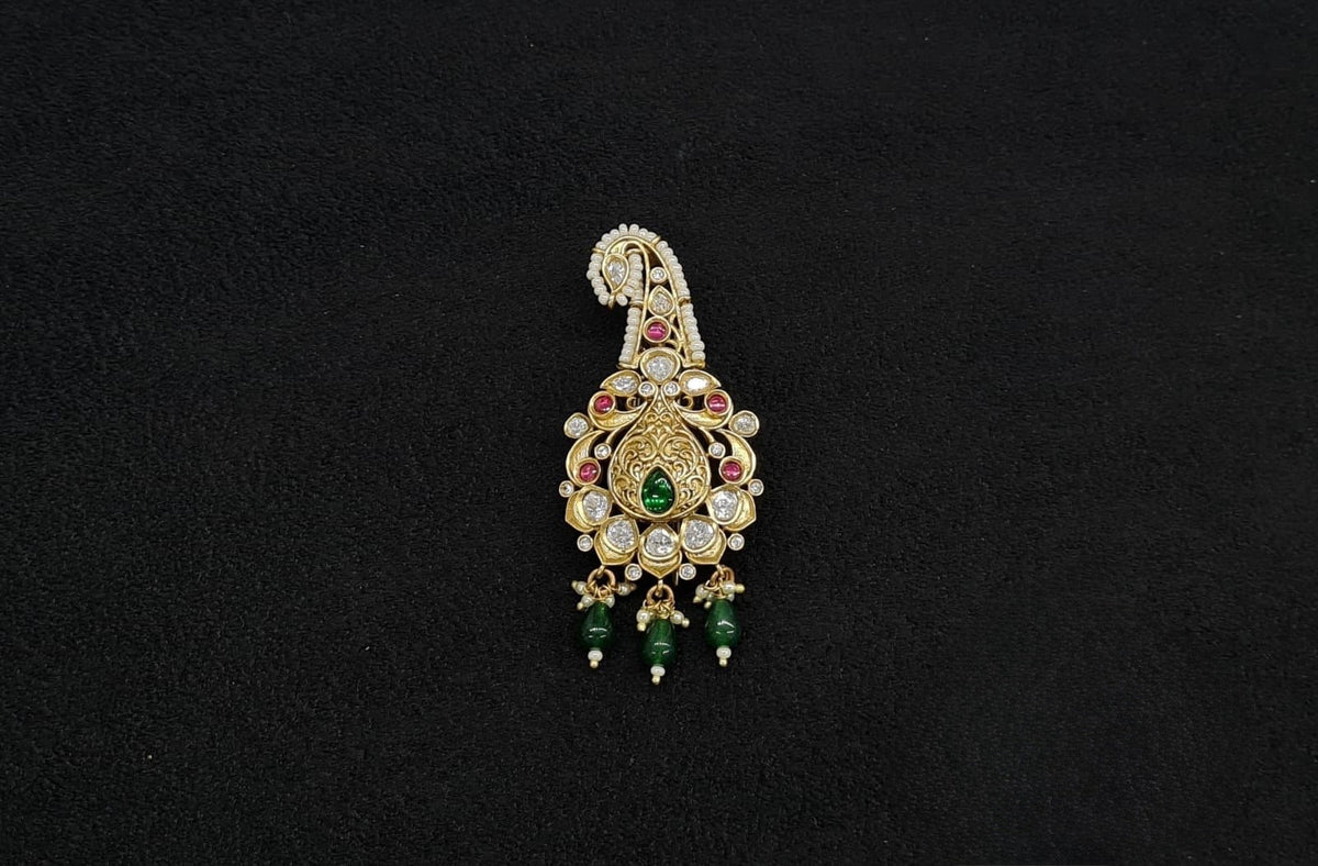 Heritage Kalgi 10578 - KRISHNA'S SWETA JEWELLERY