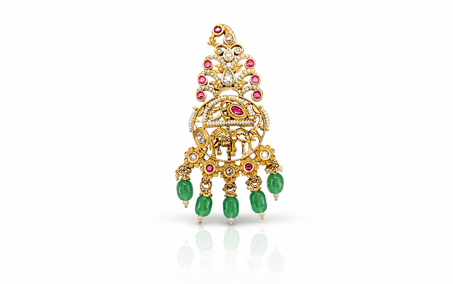 Heritage Kalgi 10630 - KRISHNA'S SWETA JEWELLERY