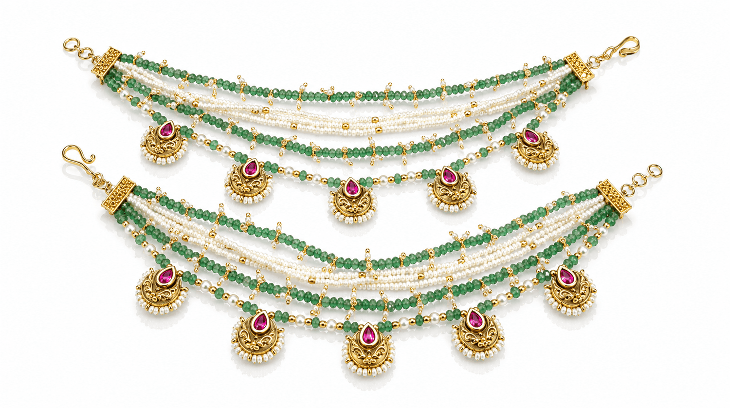 Heritage Kanchain 08932 - KRISHNA'S SWETA JEWELLERY