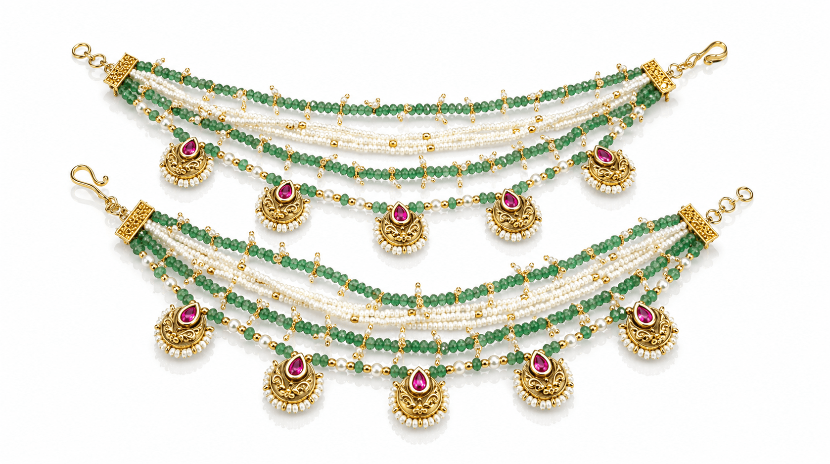 Heritage Kanchain 08932 - KRISHNA'S SWETA JEWELLERY