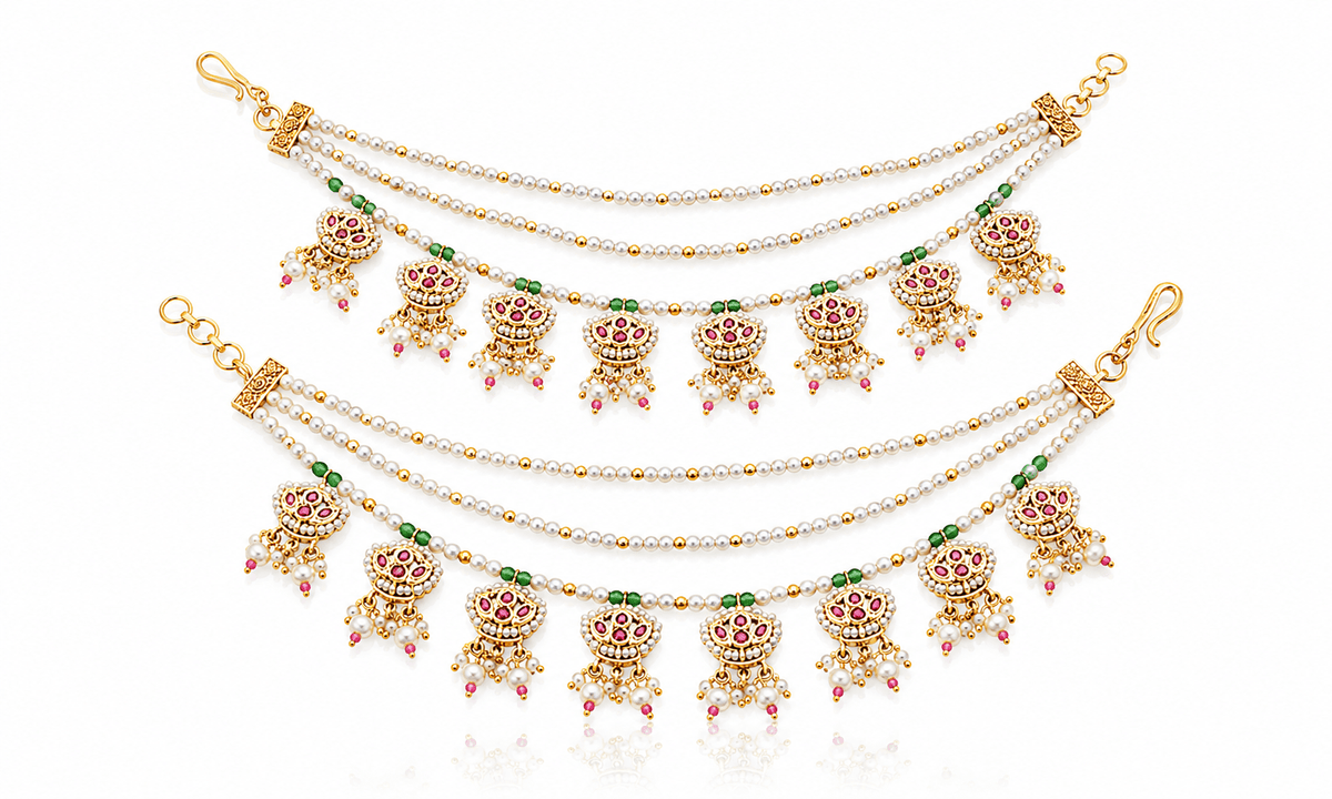 Heritage Kanchain 10368 - KRISHNA'S SWETA JEWELLERY