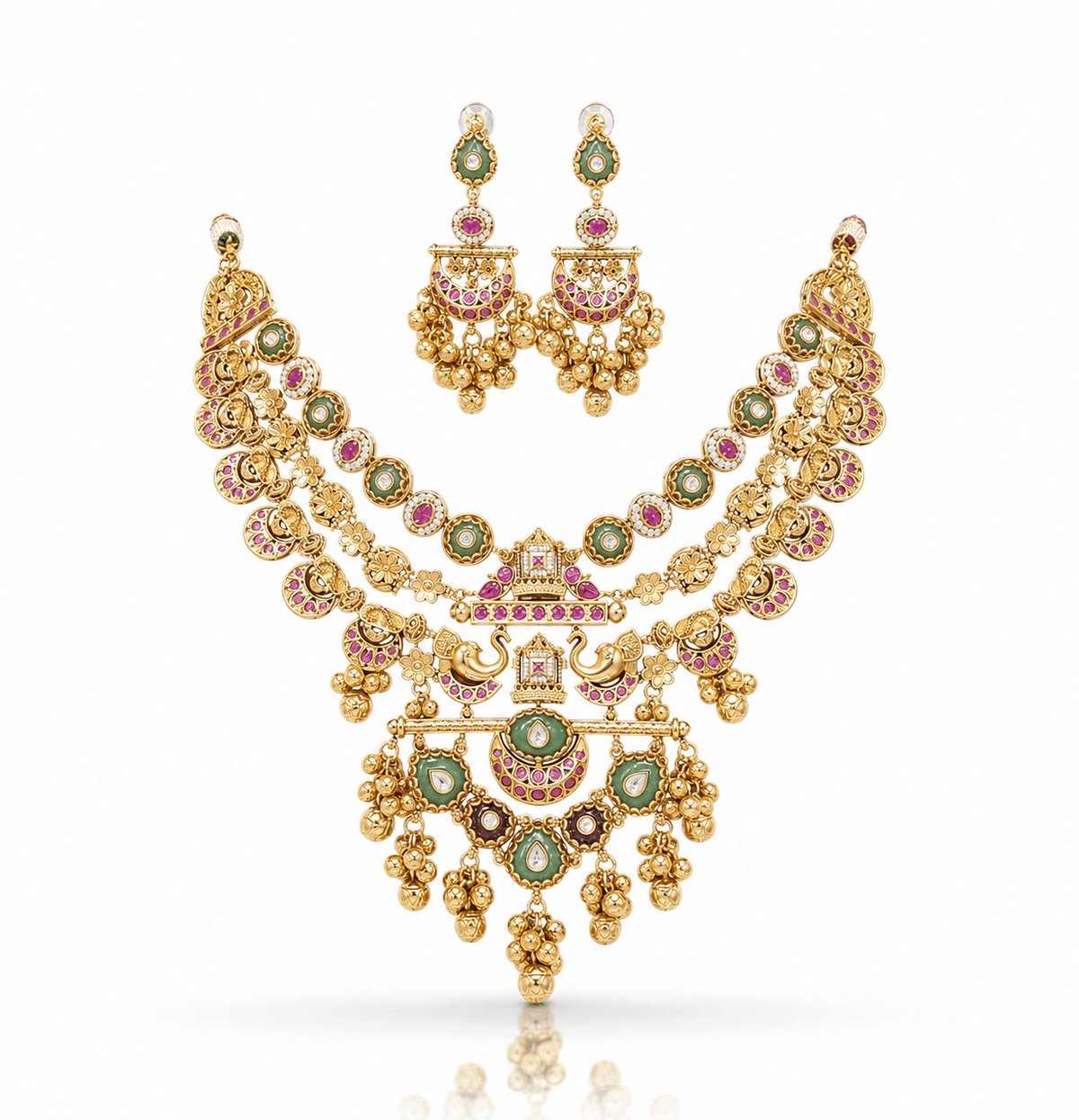 Heritage Long 06836 - KRISHNA'S SWETA JEWELLERY