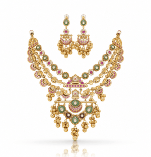 Heritage Long 06836 - KRISHNA'S SWETA JEWELLERY