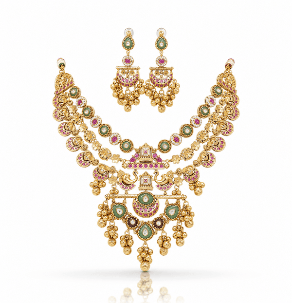 Heritage Long 06836 - KRISHNA'S SWETA JEWELLERY
