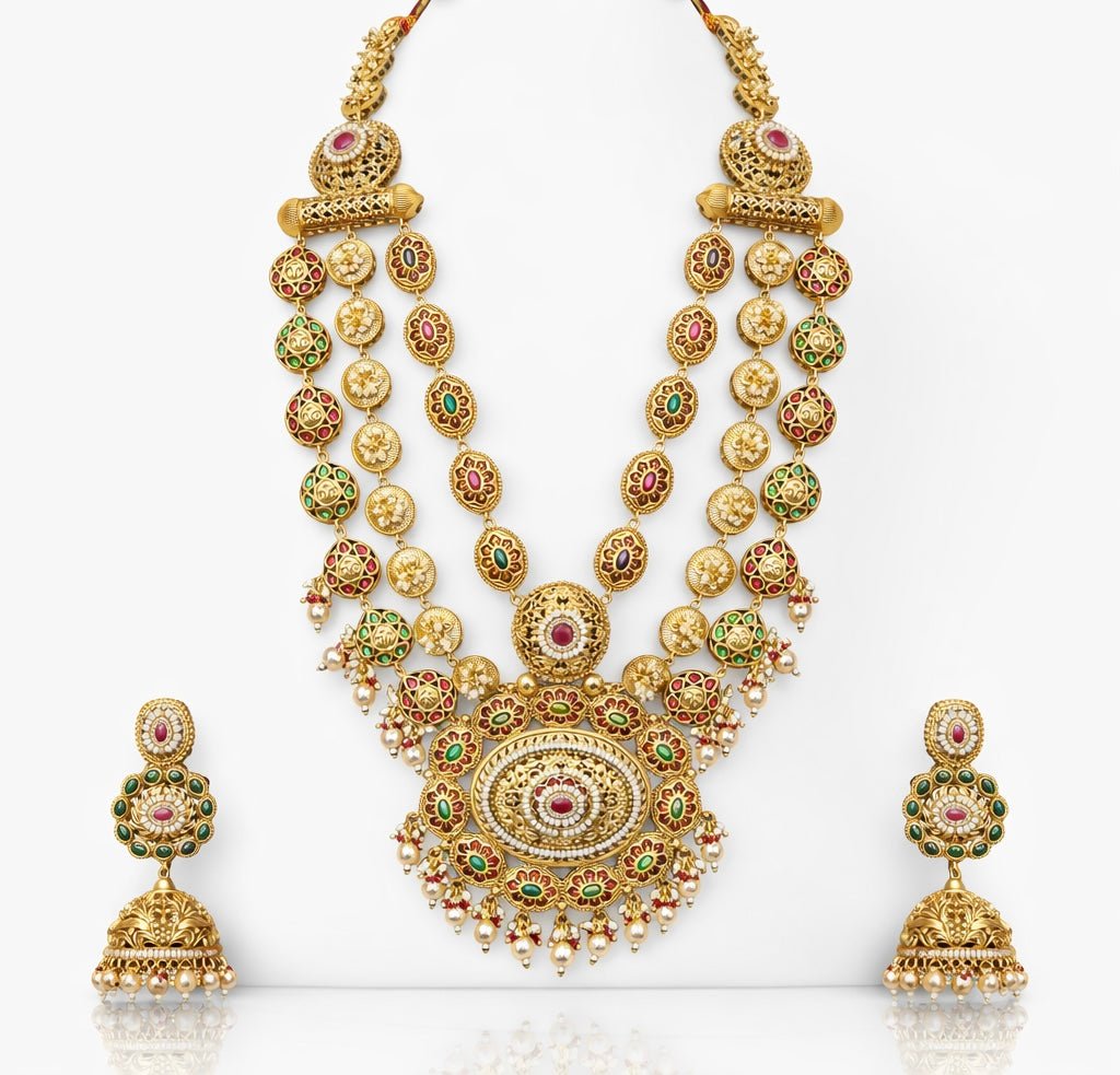 Heritage Long 08588 - KRISHNA'S SWETA JEWELLERY