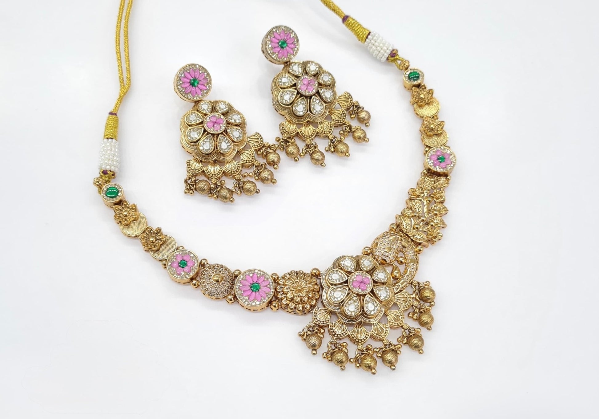 Heritage Necklace 05584 - KRISHNA'S SWETA JEWELLERY