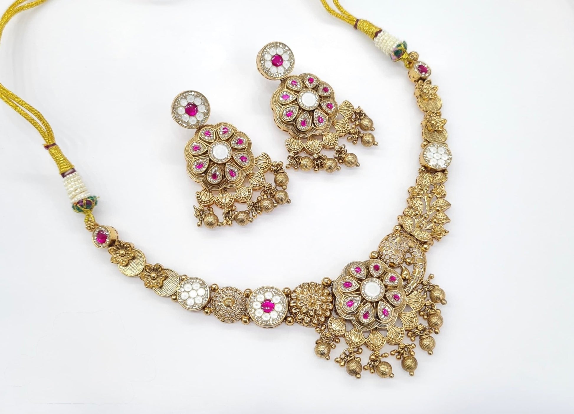Heritage Necklace 05584 - KRISHNA'S SWETA JEWELLERY