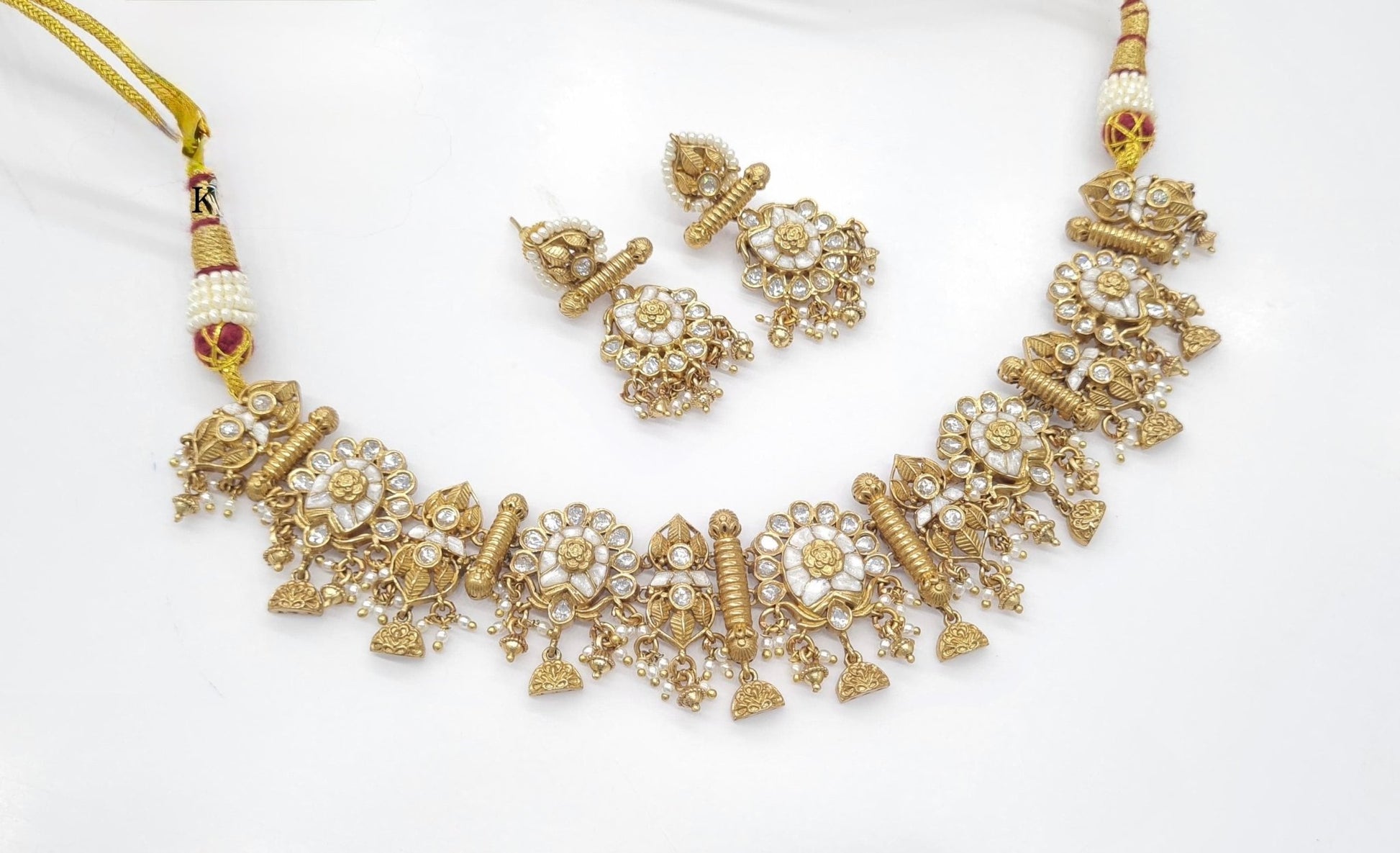 Heritage Necklace 05917 - KRISHNA'S SWETA JEWELLERY