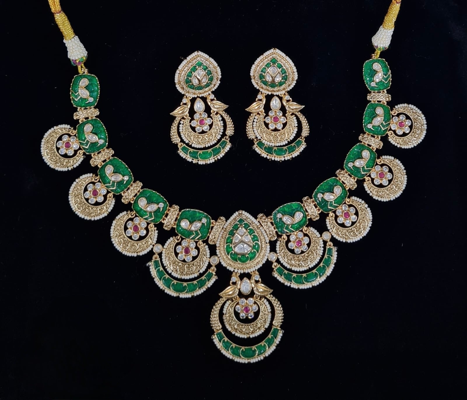 Heritage Necklace 06471 - KRISHNA'S SWETA JEWELLERY