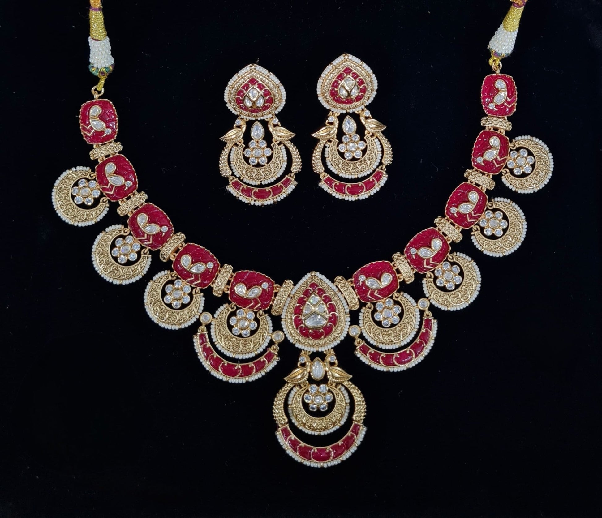 Heritage Necklace 06471 - KRISHNA'S SWETA JEWELLERY