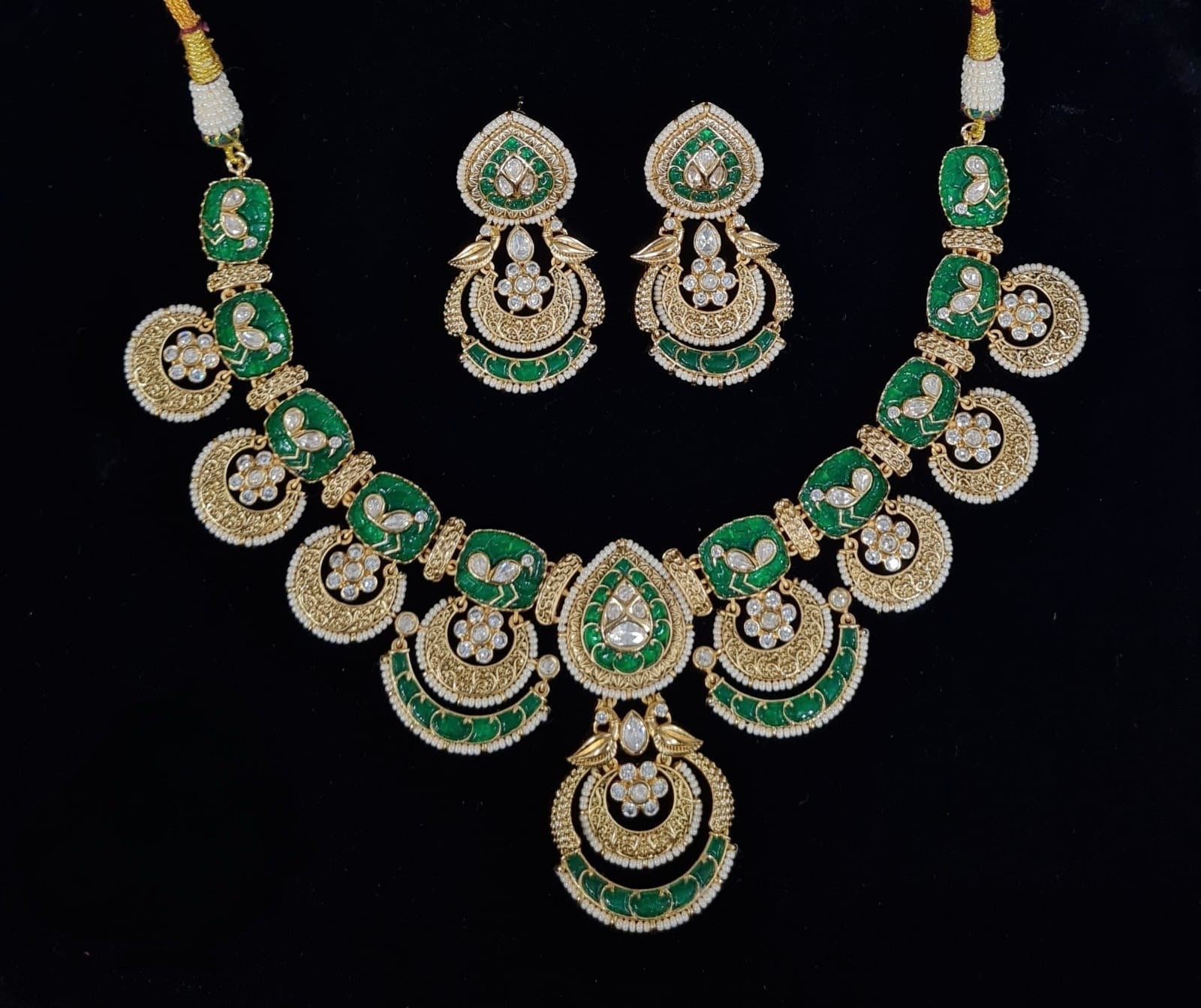Heritage Necklace 06471 - KRISHNA'S SWETA JEWELLERY