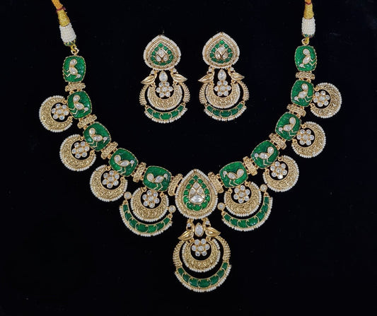 Heritage Necklace 06471 - KRISHNA'S SWETA JEWELLERY
