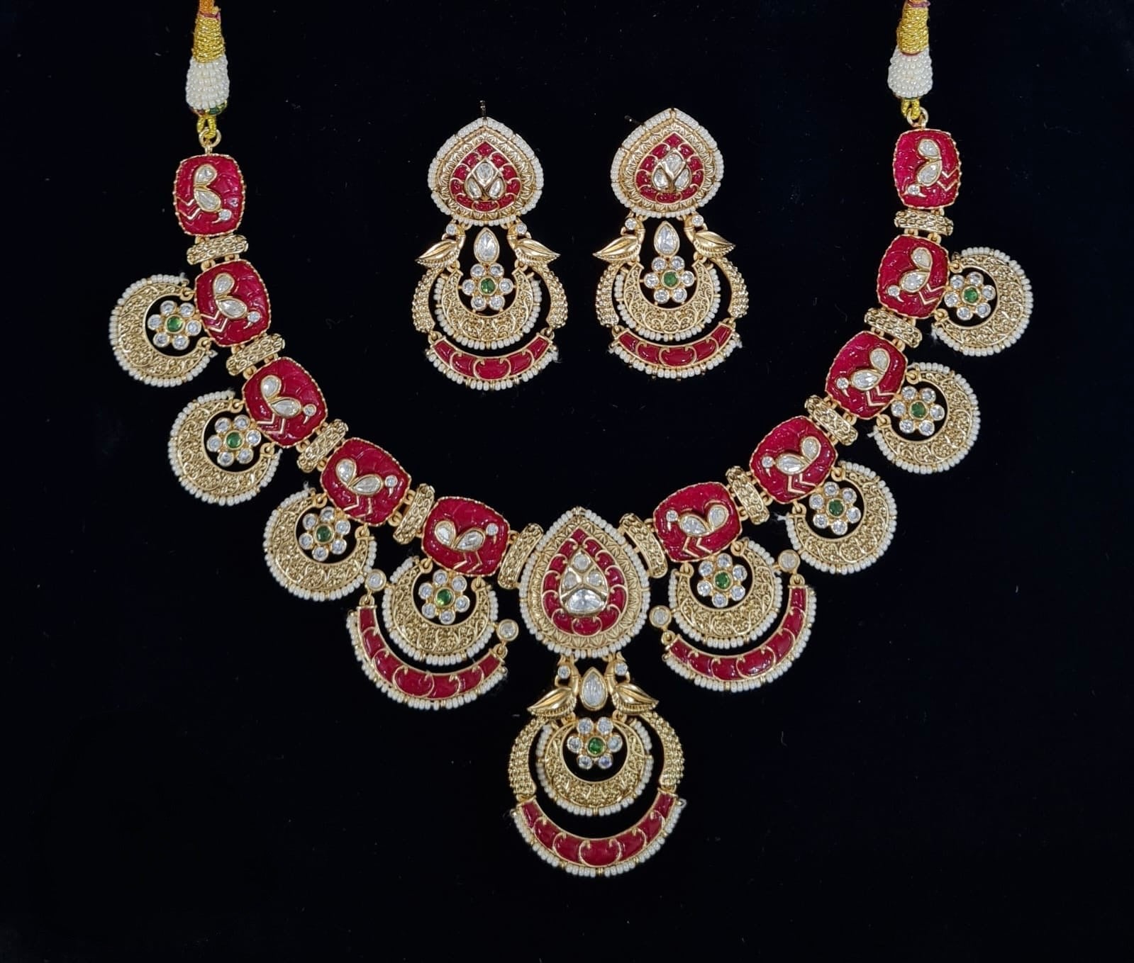 Heritage Necklace 06471 - KRISHNA'S SWETA JEWELLERY