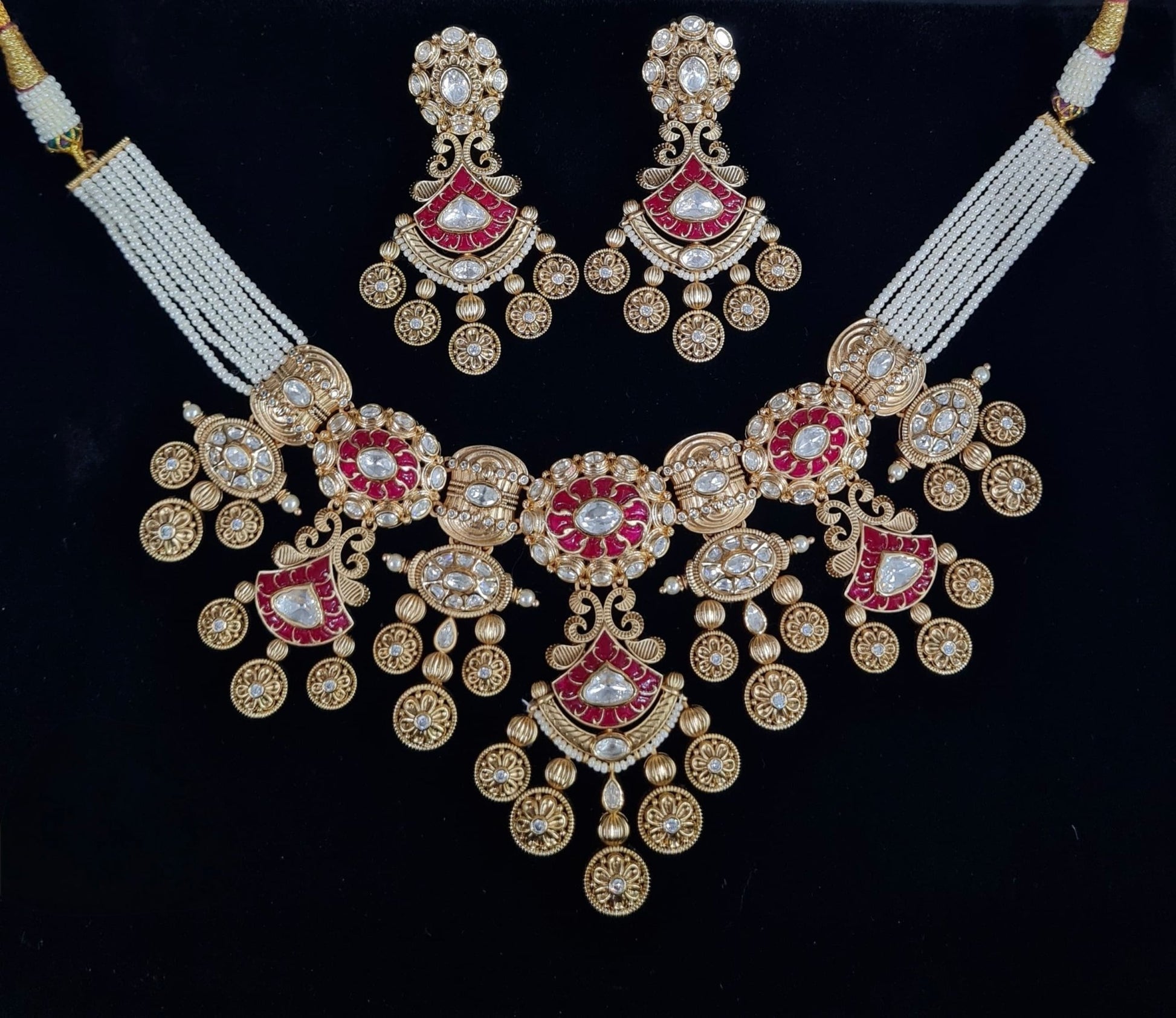 Heritage Necklace 06472 - KRISHNA'S SWETA JEWELLERY