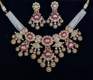Heritage Necklace 06472 - KRISHNA'S SWETA JEWELLERY