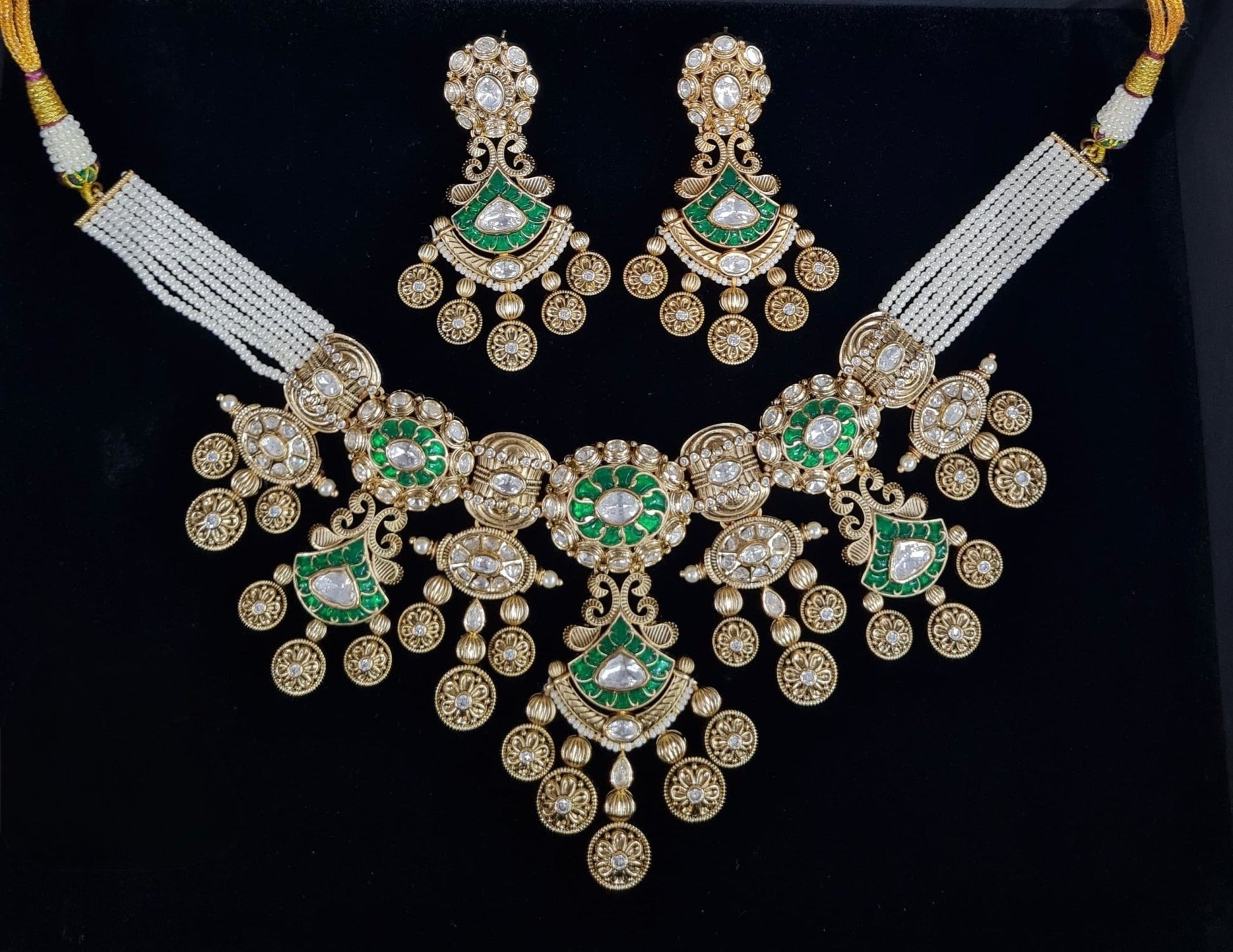 Heritage Necklace 06472 - KRISHNA'S SWETA JEWELLERY