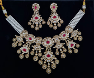 Heritage Necklace 06472 - KRISHNA'S SWETA JEWELLERY