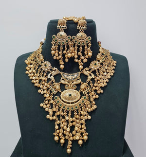 Heritage Necklace 07475 - KRISHNA'S SWETA JEWELLERY