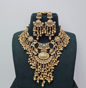 Heritage Necklace 07475 - KRISHNA'S SWETA JEWELLERY