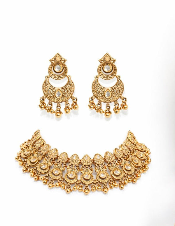 Heritage Necklace 07497 - KRISHNA'S SWETA JEWELLERY