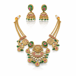 Heritage Necklace 08290 - KRISHNA'S SWETA JEWELLERY