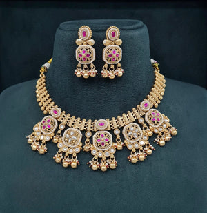 Heritage Necklace 08683 - KRISHNA'S SWETA JEWELLERY
