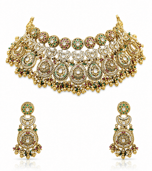 Heritage Necklace 11295 - KRISHNA'S SWETA JEWELLERY