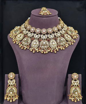 Heritage Necklace 11295 - KRISHNA'S SWETA JEWELLERY
