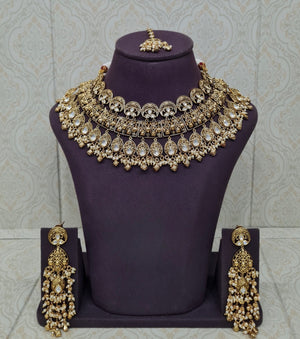 Heritage Necklace 11681 - KRISHNA'S SWETA JEWELLERY