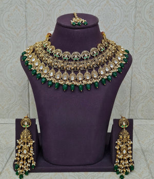 Heritage Necklace 11681 - KRISHNA'S SWETA JEWELLERY