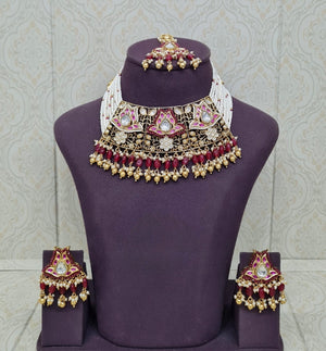 Heritage Necklace 11682 - KRISHNA'S SWETA JEWELLERY