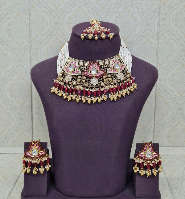 Heritage Necklace 11682 - KRISHNA'S SWETA JEWELLERY