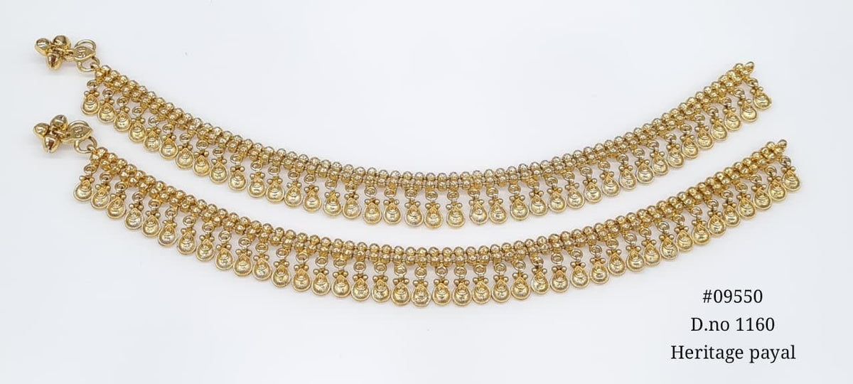 Heritage Payal 09550 - KRISHNA'S SWETA JEWELLERY