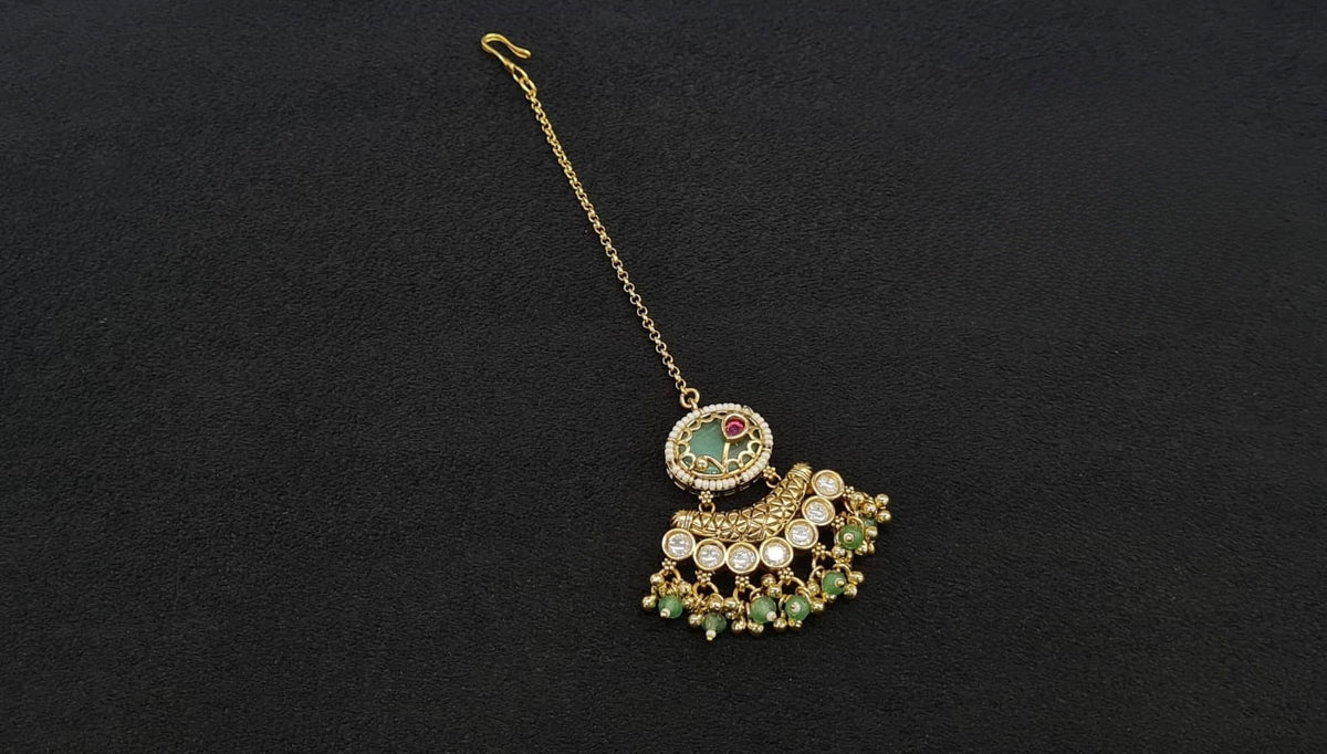 Heritage Tikka 10282 - KRISHNA'S SWETA JEWELLERY