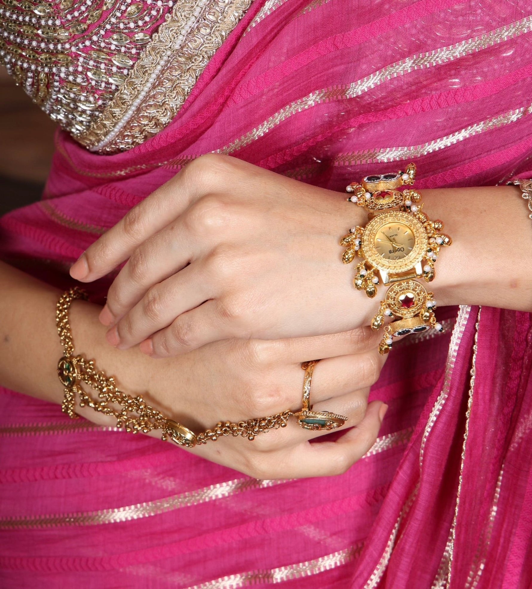 Heritage Watch 07299 - KRISHNA'S SWETA JEWELLERY