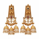 Kashmiri Earrings 05949 - Krishna's Sweta Jewellery