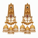 Kashmiri Earrings 05949 - Krishna's Sweta Jewellery