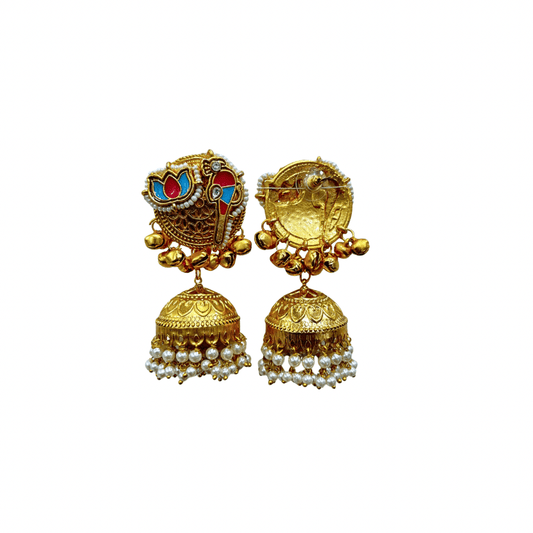 Kashmiri Earrings 06279 - KRISHNA'S SWETA JEWELLERY