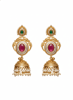 Kashmiri Earrings 06467 - Krishna's Sweta Jewellery