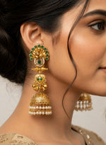 Kashmiri Earrings 06468 - Krishna's Sweta Jewellery