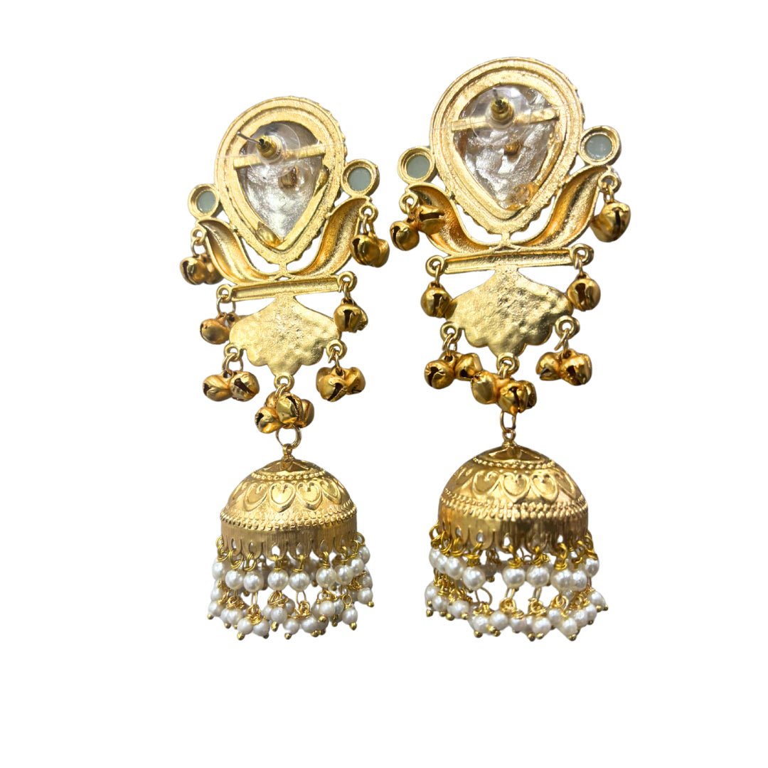 Kashmiri Earrings 06470 - KRISHNA'S SWETA JEWELLERY