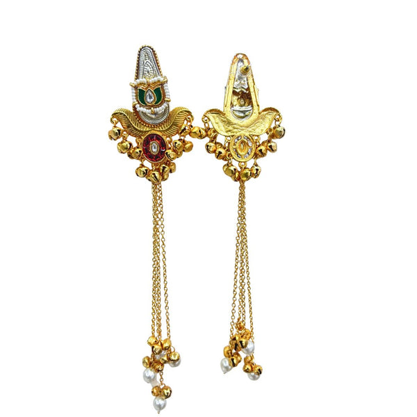Kashmiri Earrings 06834 - KRISHNA'S SWETA JEWELLERY