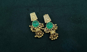 Kashmiri Earrings 08917 - KRISHNA'S SWETA JEWELLERY