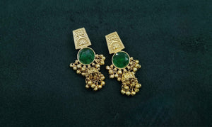Kashmiri Earrings 08917 - KRISHNA'S SWETA JEWELLERY