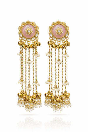 Kashmiri Earrings 09362 - KRISHNA'S SWETA JEWELLERY