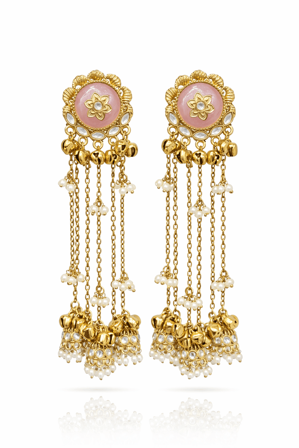 Kashmiri Earrings 09362 - KRISHNA'S SWETA JEWELLERY