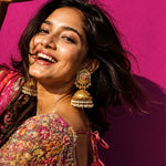 Kashmiri Jhumka - Krishna's Sweta Jewellery