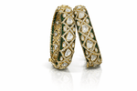 Kundan Bangle 04643 - KRISHNA'S SWETA JEWELLERY